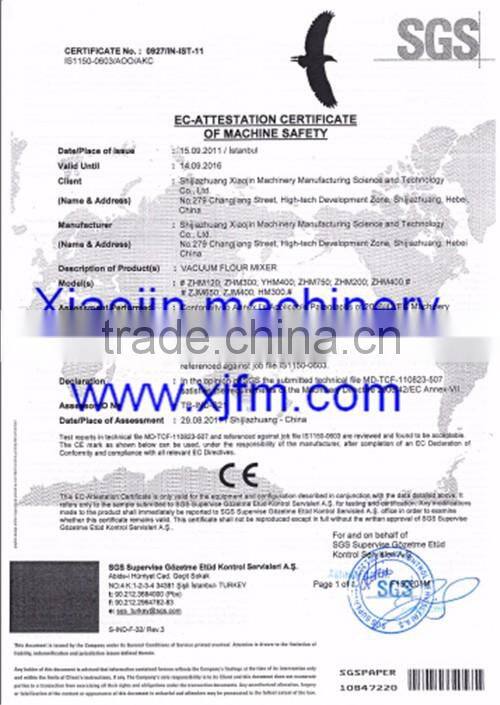 Mixing Machine for Flour