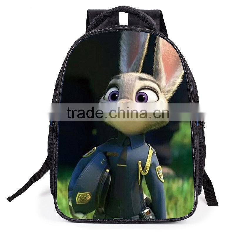 Enrich new model cartoon design child school bag