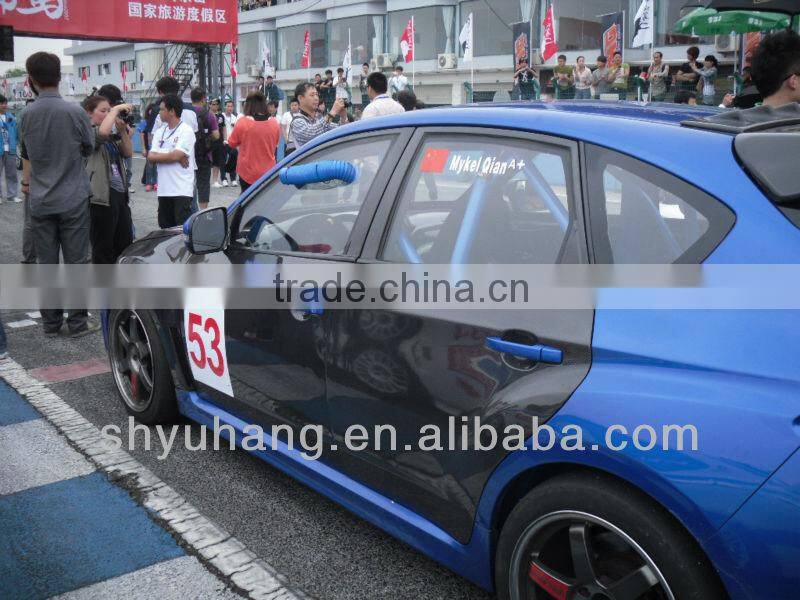 carbon fiber door before and after for GRB STI