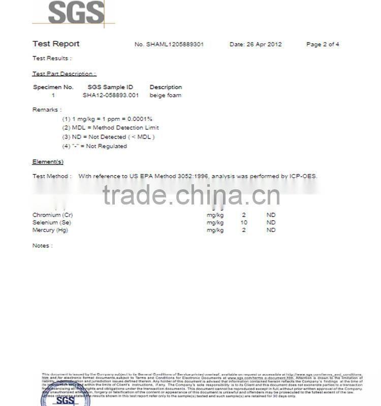 Polyester Inner Cover and Cotton Quilted Japara Outer Cover Natural Latex Pillow