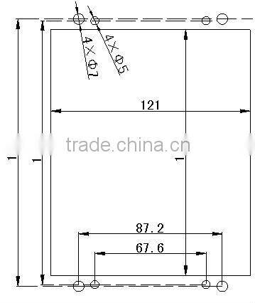 Voltage transformer integrated protection measurement and control device(LCD)