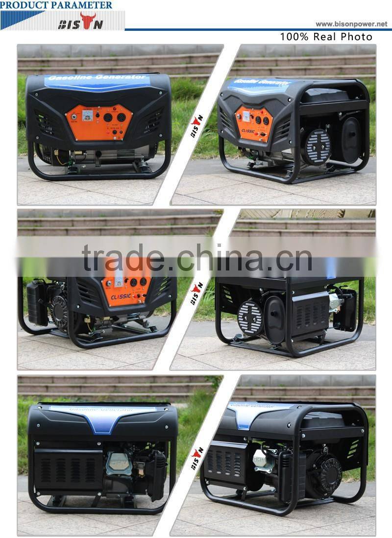 BISON honda engine 168f air cooled single cylinder gasoline generator 2500