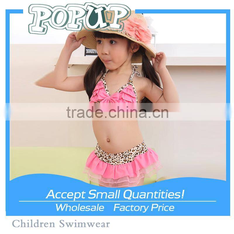 2-piece kids girls Bikini swimwear