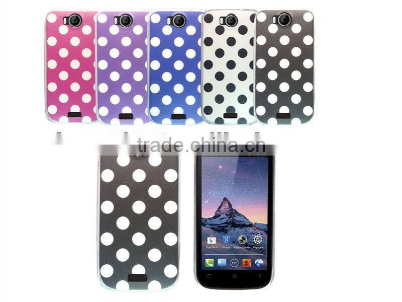 for wiko iggy high quality black polka crystal case factory price