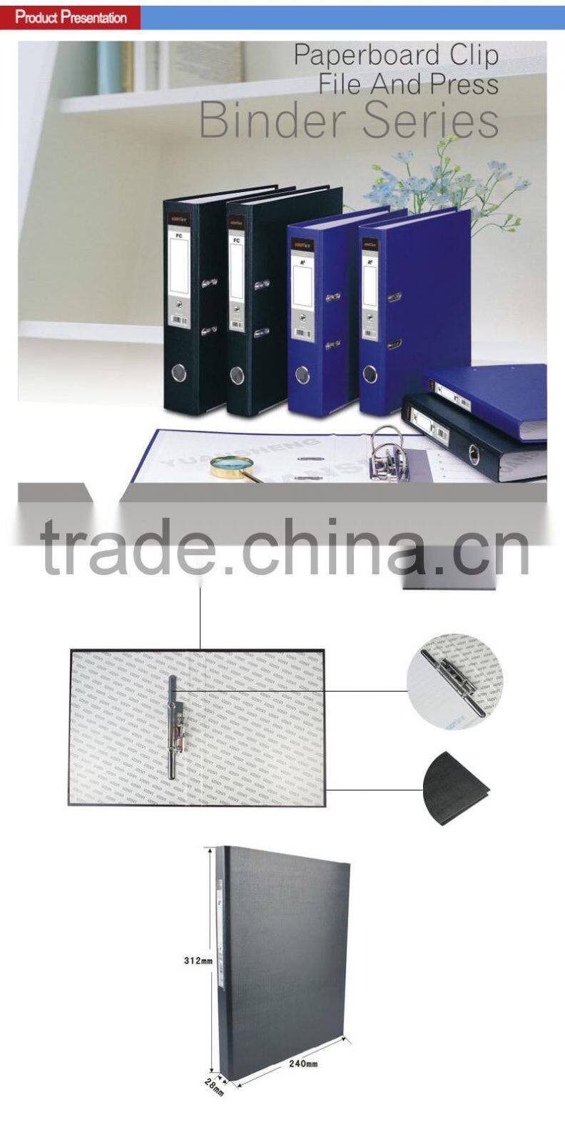 hard plastic file folder, stick file folder