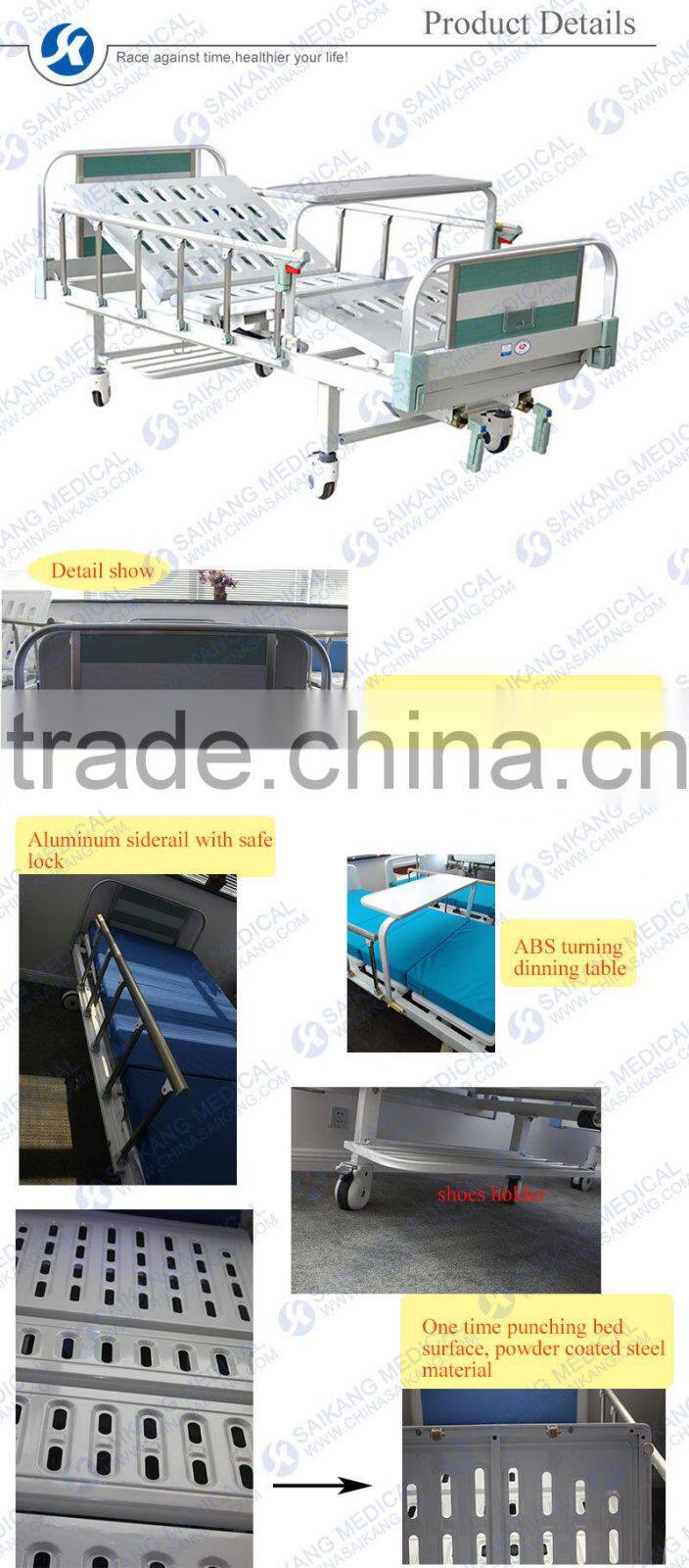 Cheap Manual Crank Hospital Bed