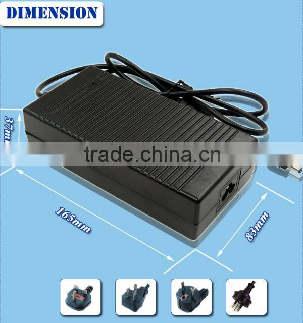 LED display 12v 12a ac dc power adapter 150w with CE ROHS FCC CB