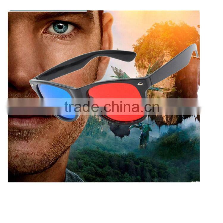 red blue 3 d glasses 3 d eyes storm video glasses 3 d TV manufacturers supply