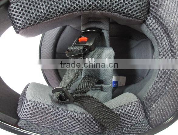 Motorcycle helmet 3/4 Open Face Half Helmet With Full Face shield Visor