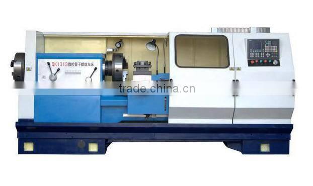 QK1313 CNC Pipe Threading Lathe Oil Pipe Threading Machine with CE Certification