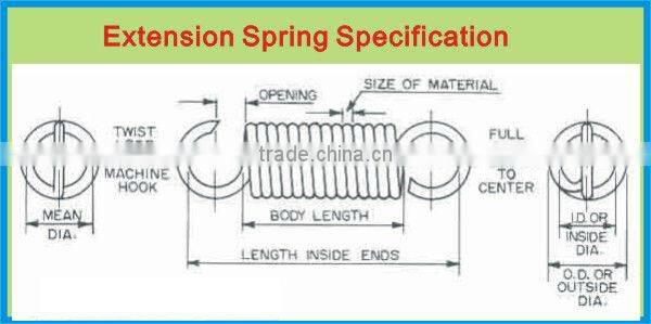 large tension spring