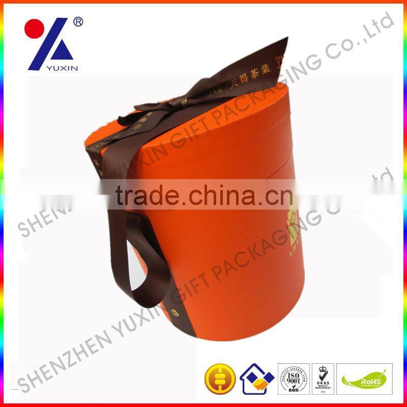 Fashion Design Tea Gift Boxes/Round Shape Board Paper Tea Gift Boxes/ Hardboard Round Shape Board Paper Tea Gift Box