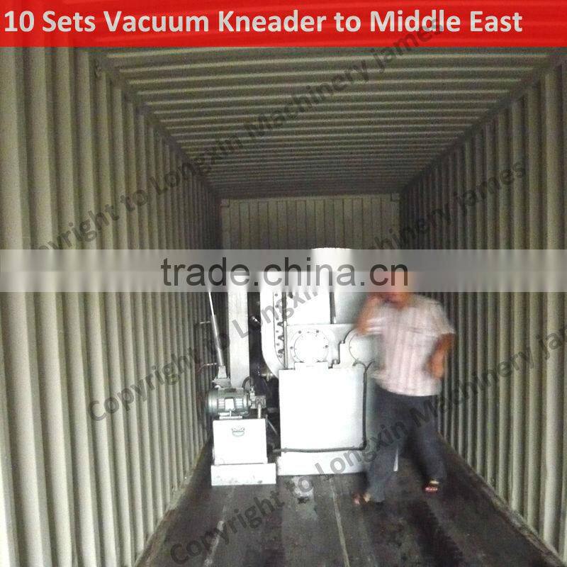 silicone kneader extruder /kneader mixer/ vacuum kneader