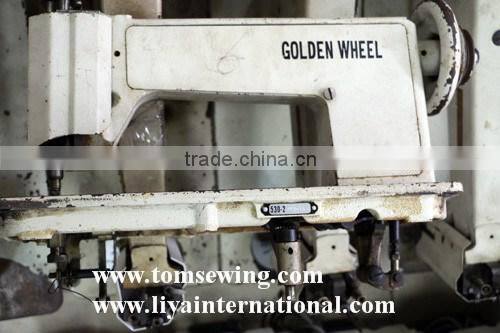 golden wheel CS-530 used industrial sewing machines embroidery patterns for sale