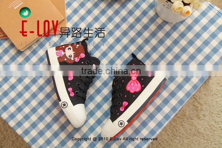 Hot sales high quality school canvas shoes