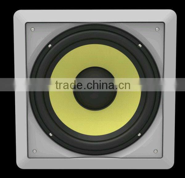 In wall thin speaker