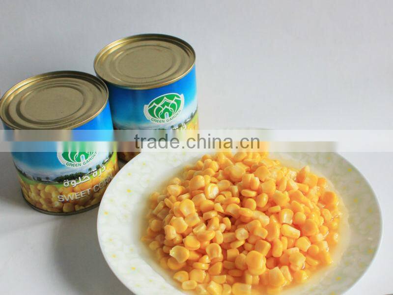340G CANNED SWEET CORN from 2015 new crop