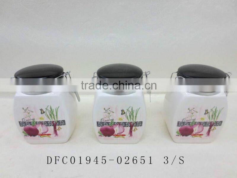 2016 new design ceramic teapot with cups