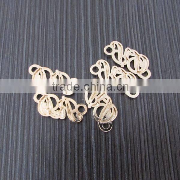Special Letter Shape Logo Designed Metal Plate