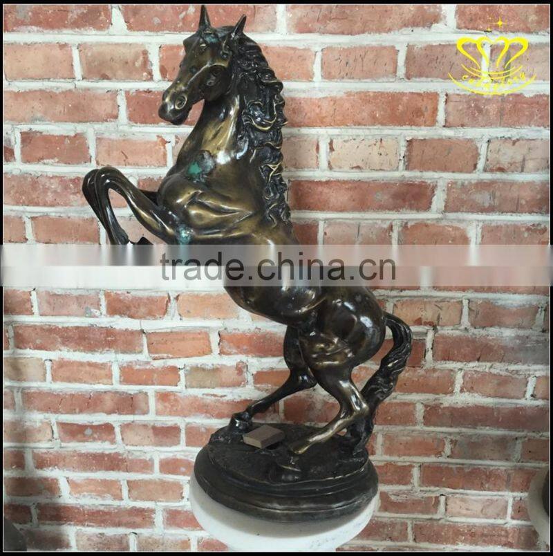 Animal horse bronze arts and crafts garden decorative sculpture garden
