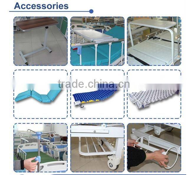 NFBS10 Top selling Three Cranks Manual Patient Bed Chinese Medical Device