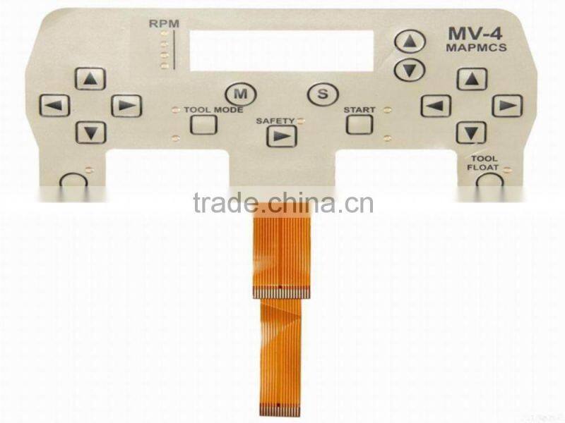 FPC membrane switch with connector FPC hdmi fpc connectors