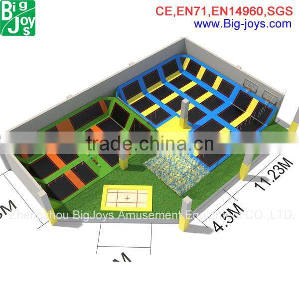 Popular customized trampoline park equipment made in China