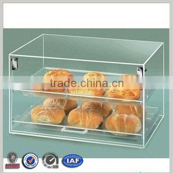 Custom manufacture fry food display rack food plate display stand