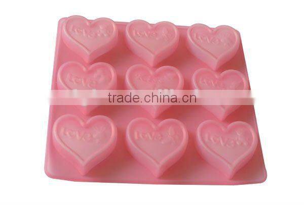 Different shape 12-cups Silicone Chocolate Moulds