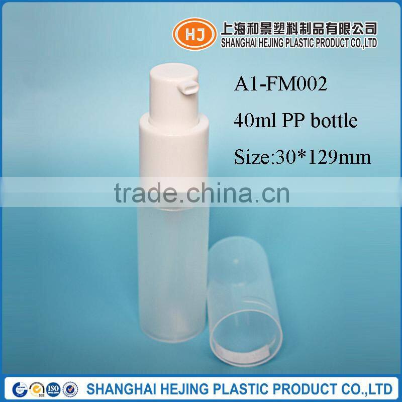 40ml plastic foam soap pump bottle for skin care cream