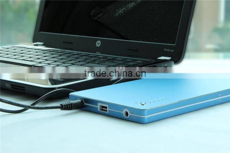 2016 high qualtiy Universal Laptop Power Bank 20000mAh factory direct