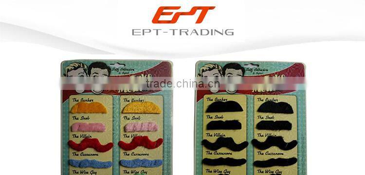 Colorful fake mustache for sale