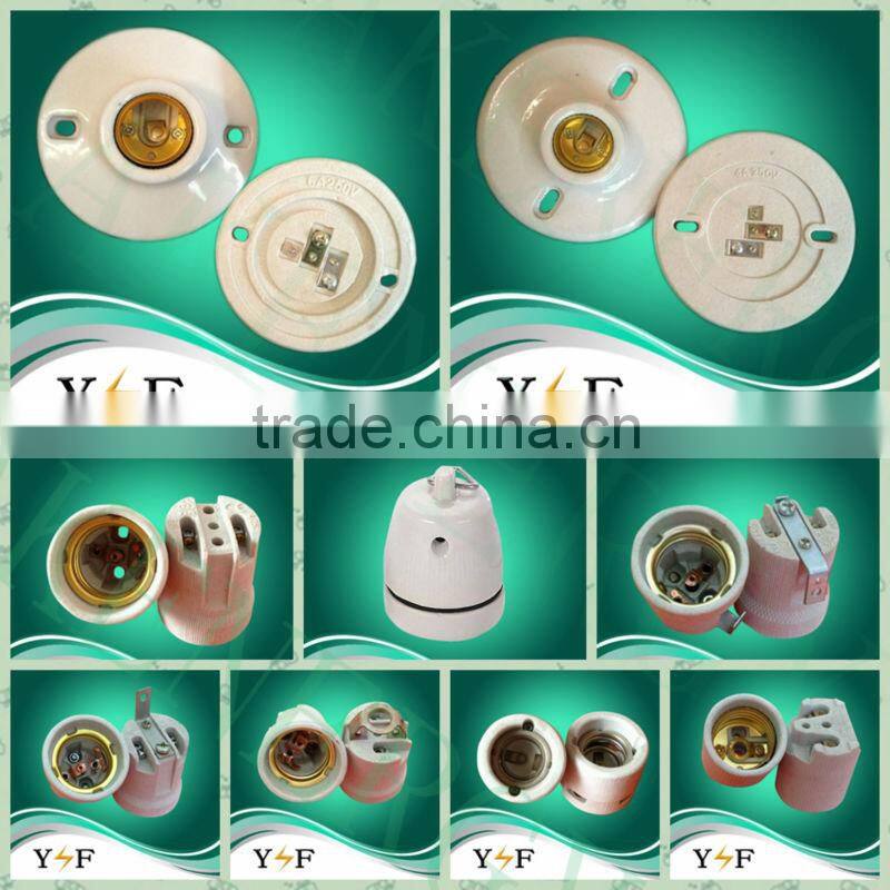 New turkish CE mark ceramic e27 lampholder