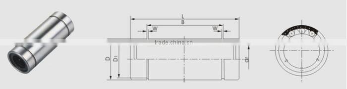 Linear type 13*23*61 mm Linear sliding bearings Linear13L