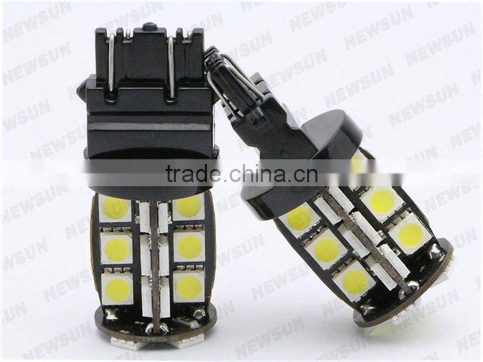 Auto lamp supplier T25 5050 30-SMD 3157 LED LIGHT BULB BRAKE TAIL TURN REVERSE HEADLIGHT, W21W 3156 3157 led smd