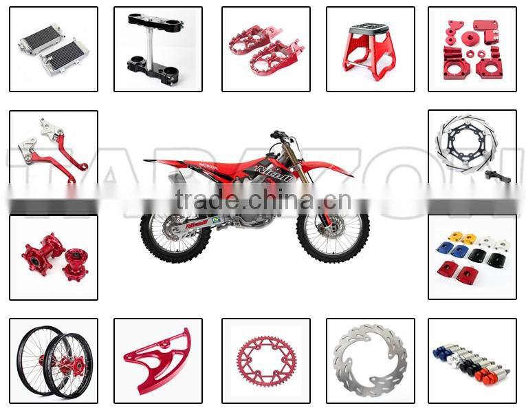 High quality MX dirt bike aluminum alloy racing rear sprockets for CRF