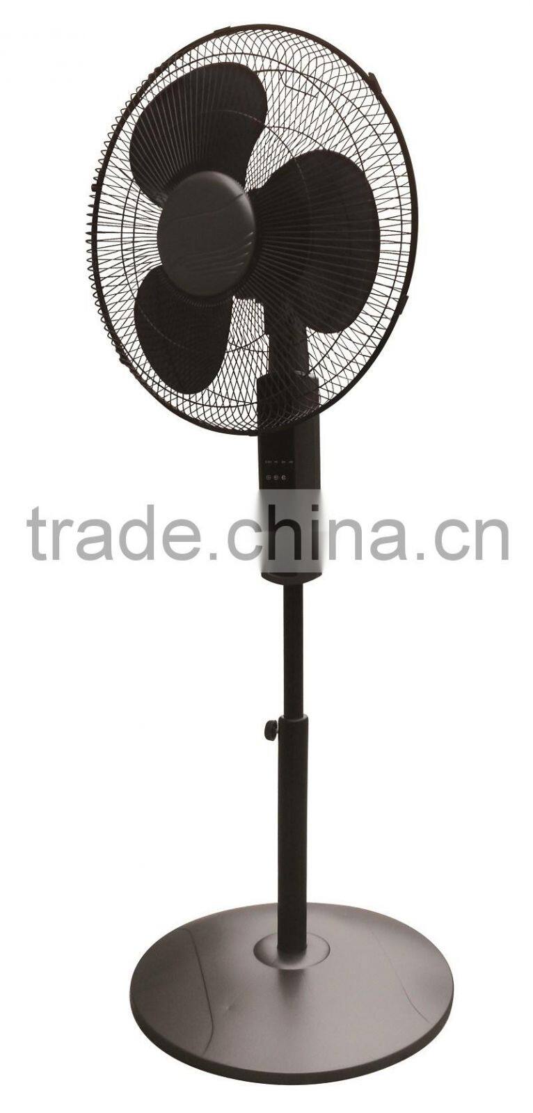 Electric 16 in standing fan oscillating fan with 100% copper motor