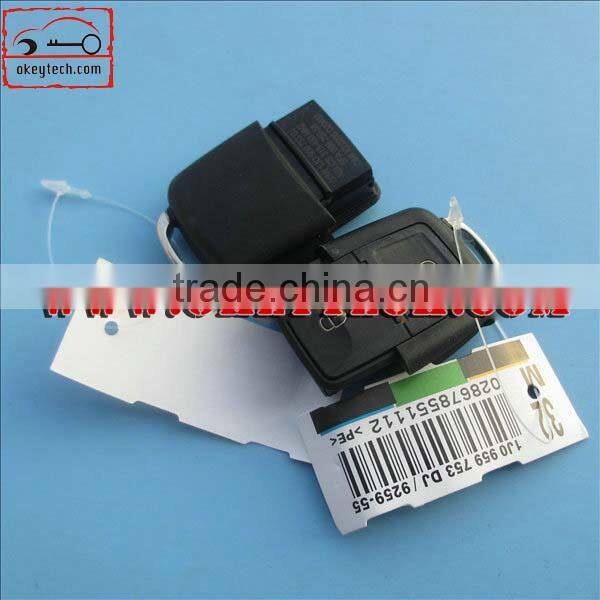 OkeyTech VW 2 button flip remote key case part for vw key cover vw key case for vw