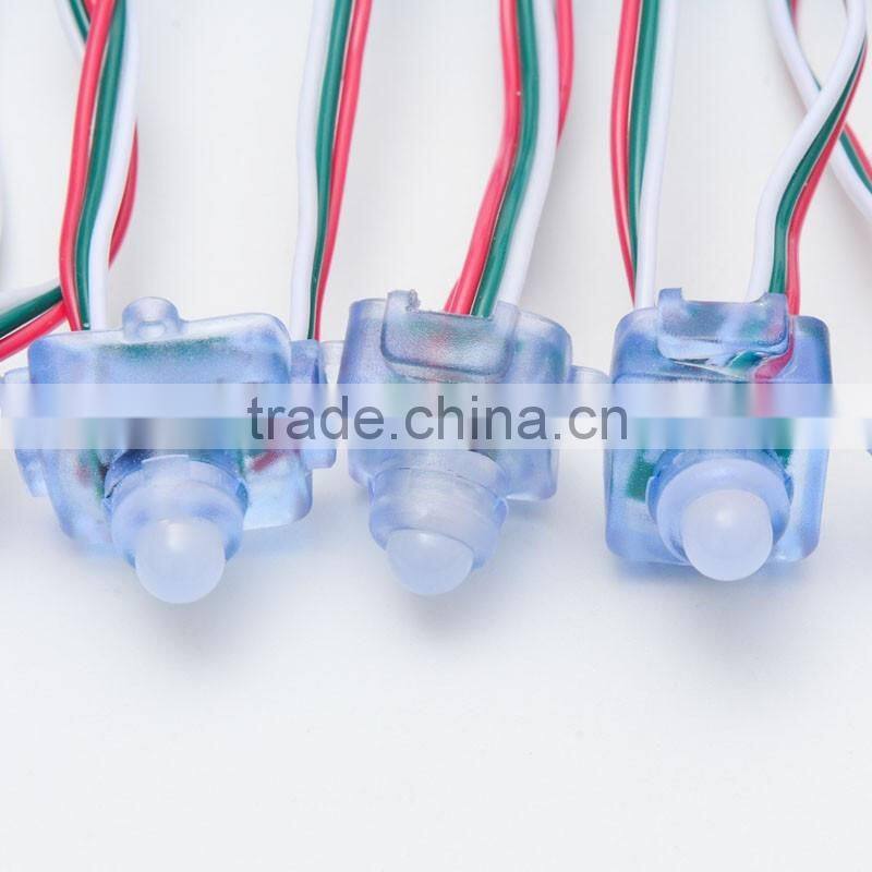 DC5V 12mm square WS2811 Led Full Color character string matrix screen point source