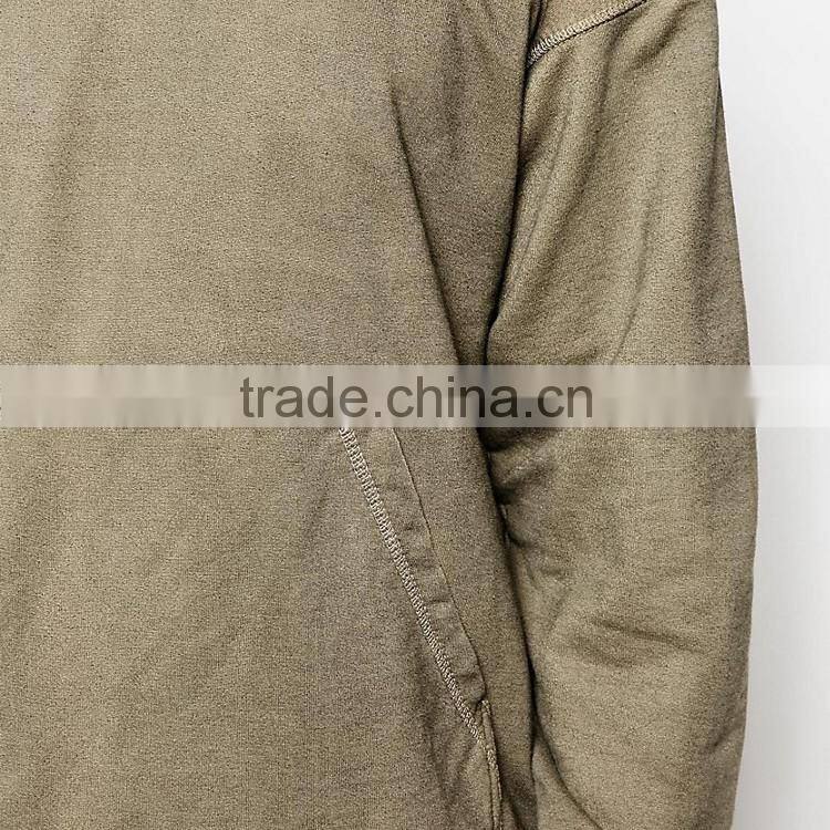 Daijun oem new design long sleeves collar in plain custom best price 100% cotton men xxxl hoodies wholesale
