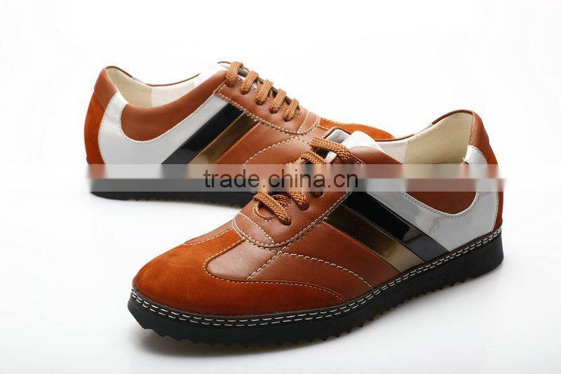 winter italy design oxford leather shoes men