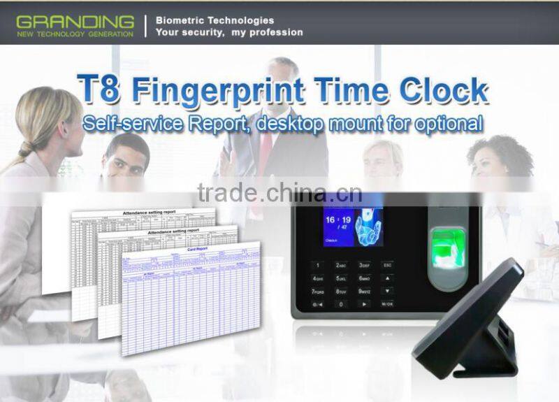 fingerprint reader time attendance and access control
