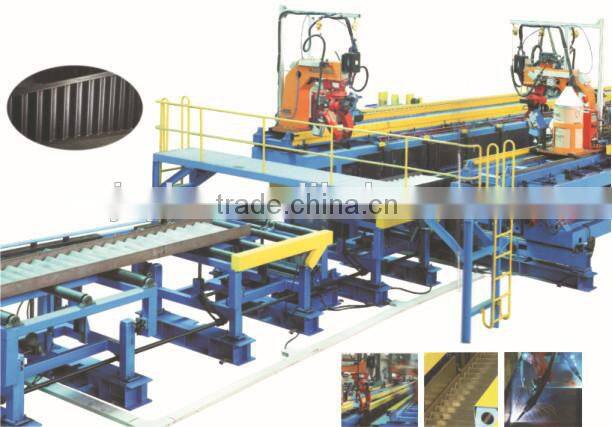 YQ Professional Horizontal Type Corrugated Web Assembling Production Line