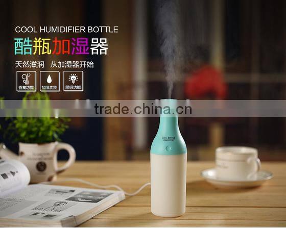 180ml ultrasonic air humidifier, mini humidifier, 2015 new products Christmas gifts