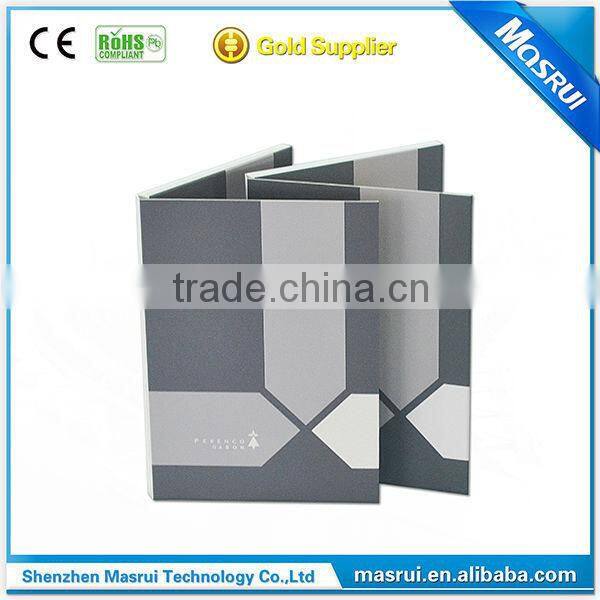 Fancy Marketing Tool 7.0 " LCD Brochure Card Video Brochure with 2 GB Memory