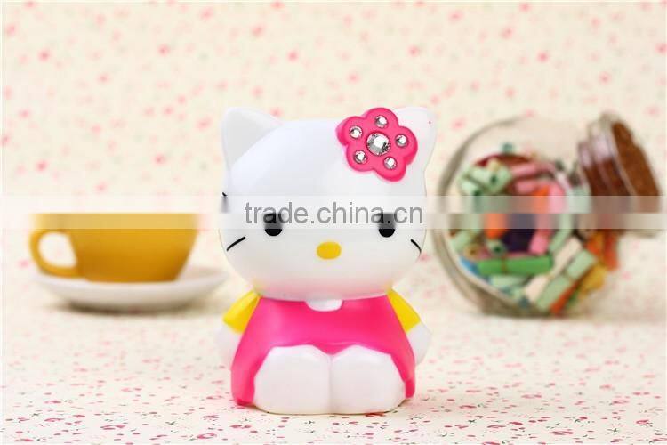 Custom logo cartoon portable mobile power bank 5200mAh