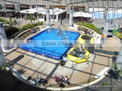 Popular 100% TPU inflatable color zorb ball