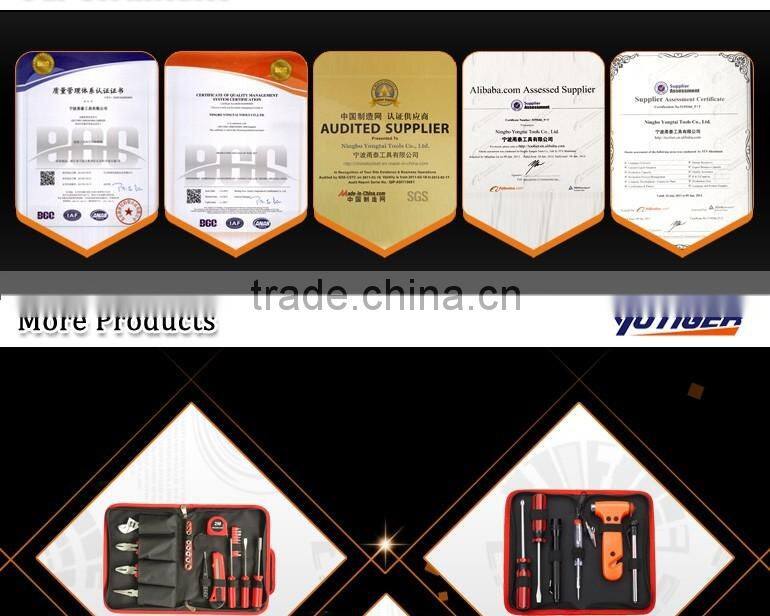 7" Hand Tool Function PVC Plastic Handle Long Nose Plier