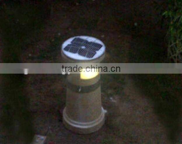 10wp circular solar panel street light