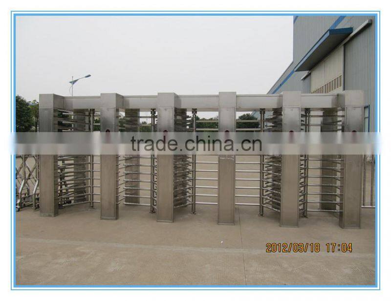 rfid smart card door access controller turnstile/ Stadium access semi-automatic full height turnstile